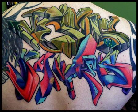 Tattoos - Jesus Saves Graffitti - 60912